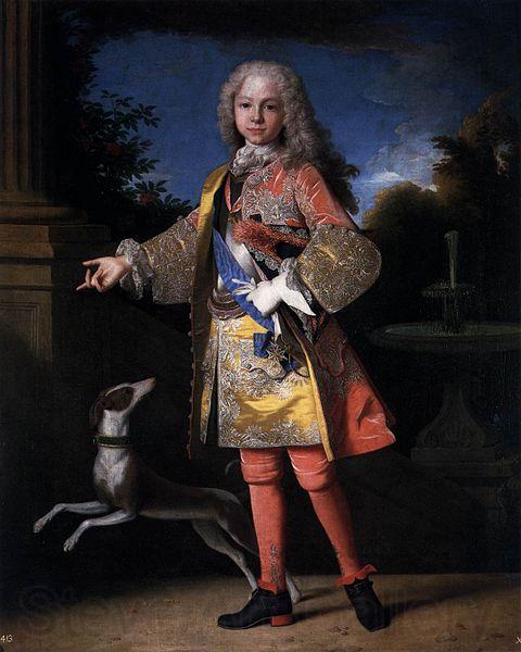 Jean Ranc Portrait of Ferdinand of Bourbon Spain oil painting art